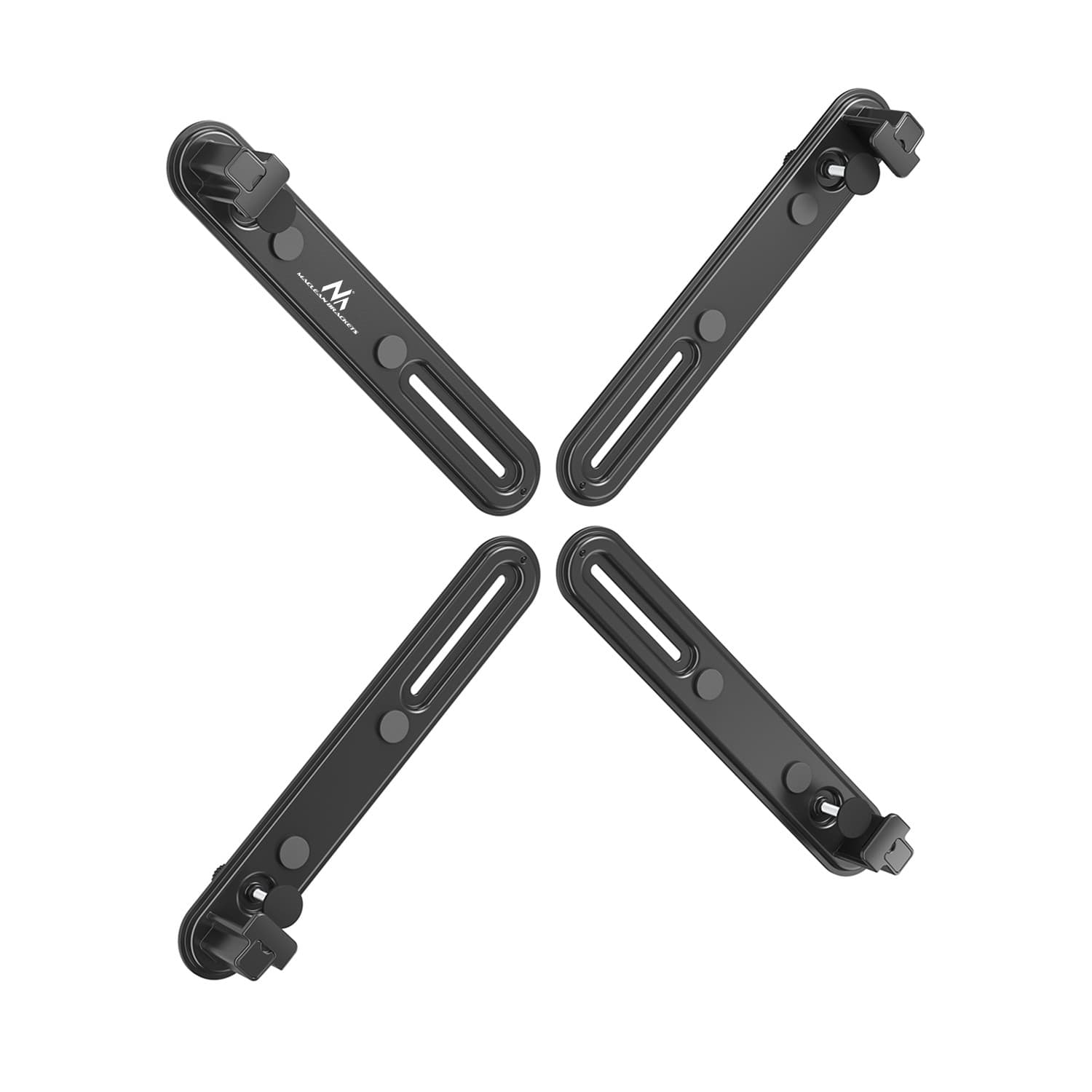 Adapter za monitore bez VESA rupa Maclean, crni, 17"-32", max 10 kg, MC-990