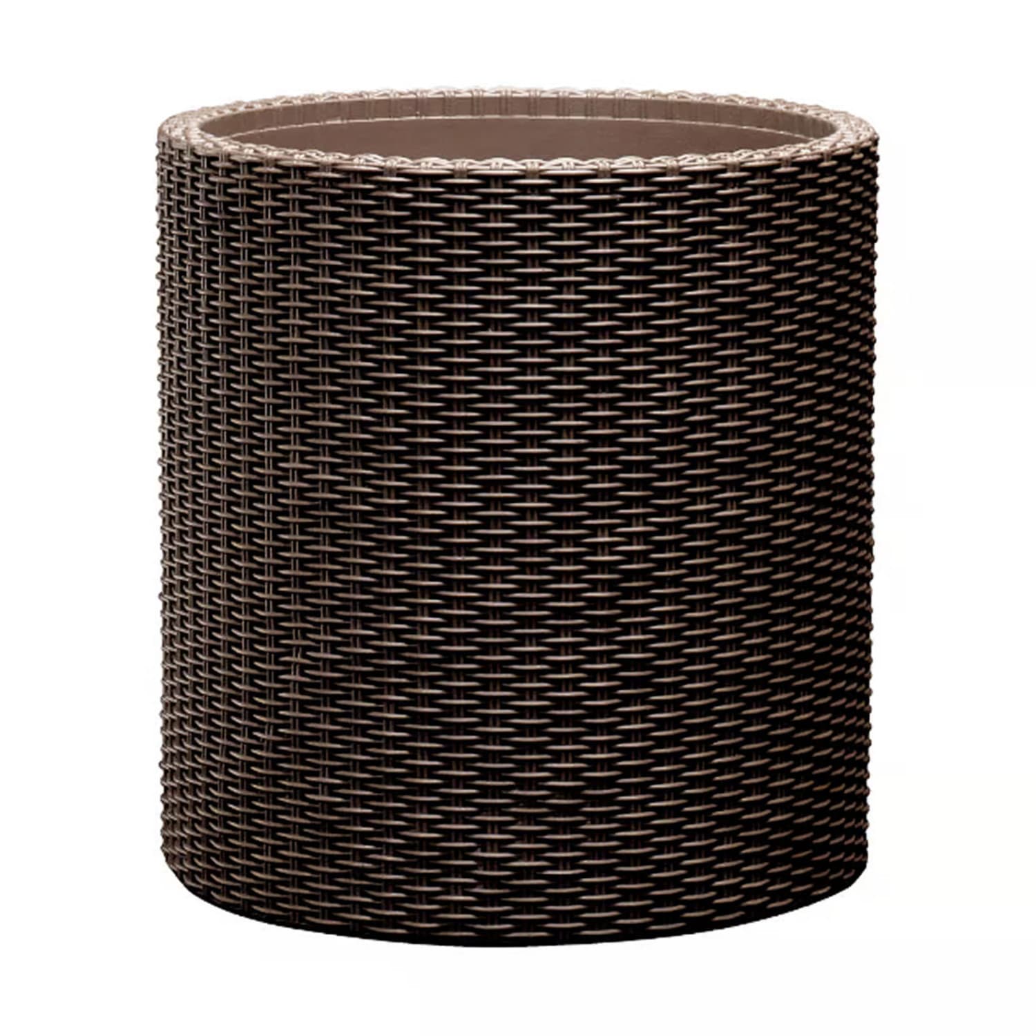 Okrogla cvetlična posoda Keter CYLINDER PLANTER M, whiskey brown