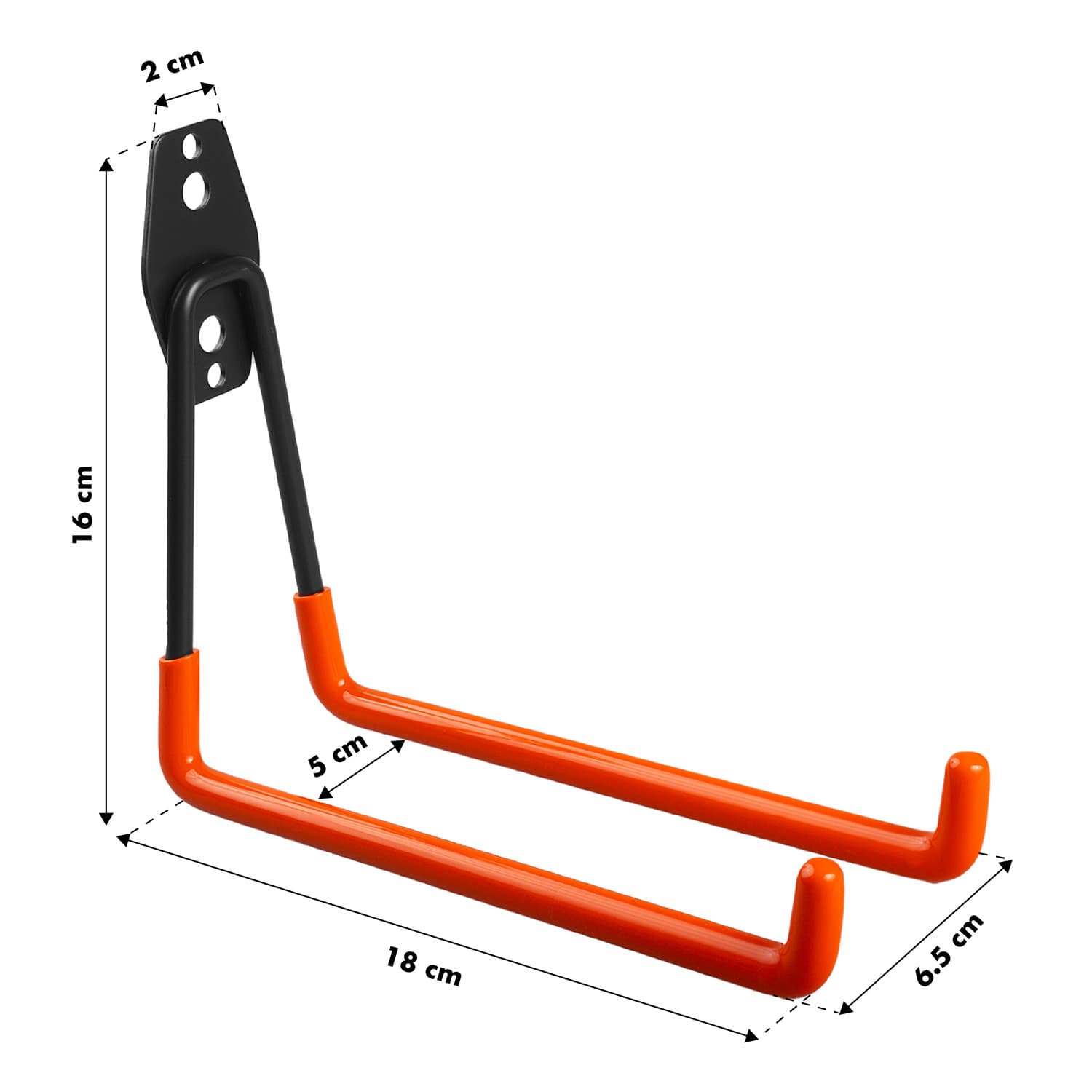 Stenski nosilec za orodje in opremo Maclean MC-444 (25 kg) 7