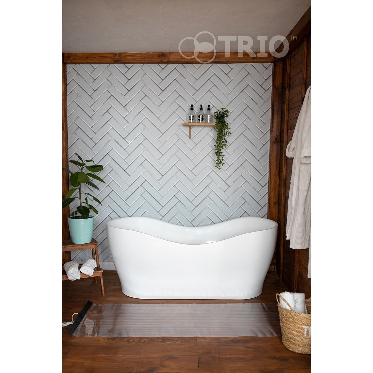TRIO prenosni IR grelnik za tla 180x60 cm 6