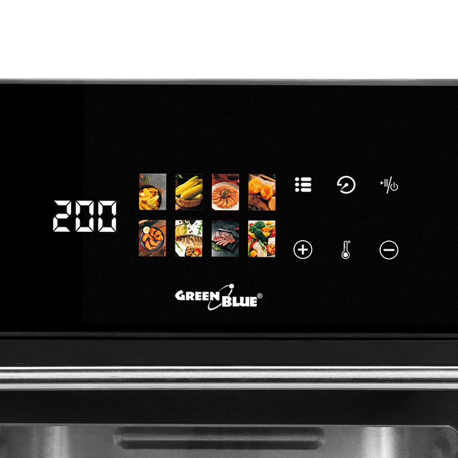 Friteza na vroč zrak GreenBlue Air Fryer 10L, 1800W, 8 programov 4