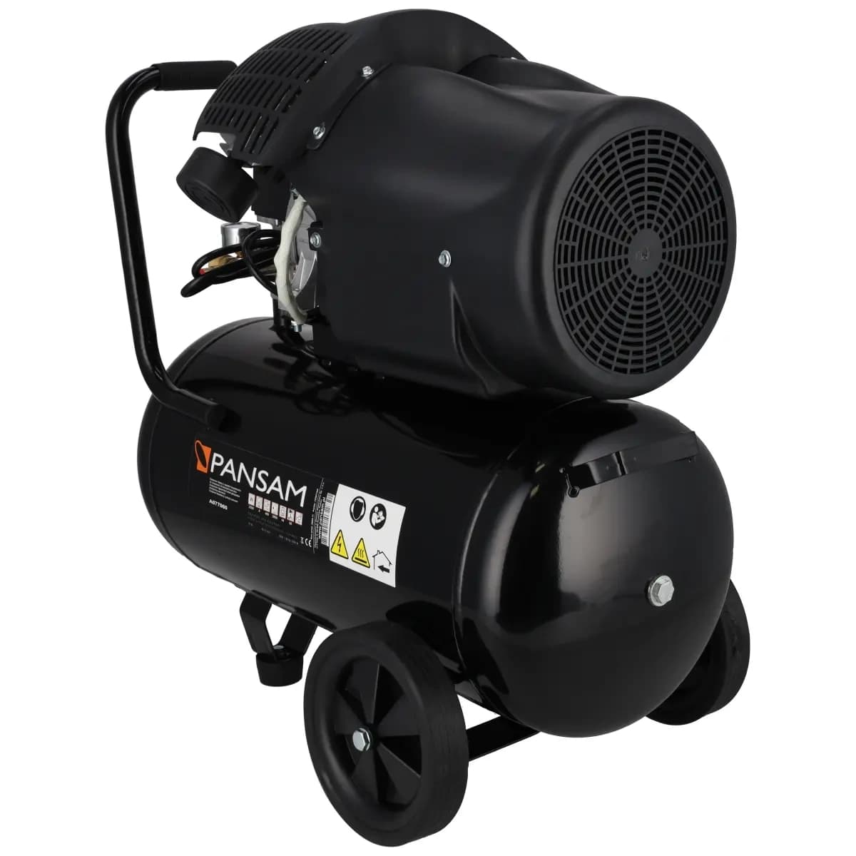 Dedra oljni kompresor 2-cil. 50L, 2.3kW, 412l/min, 8bar 7