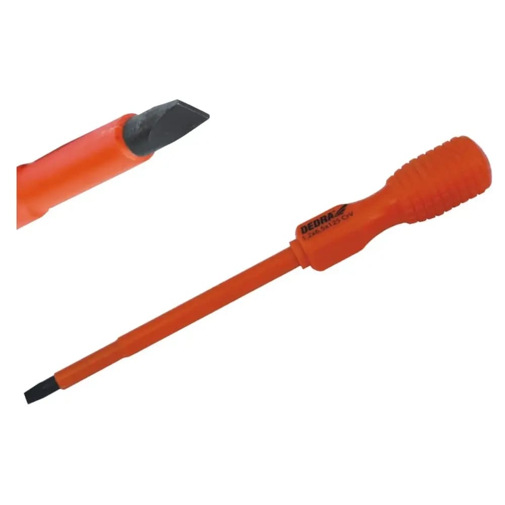 Dedra Izoliran izvijač (-), 1.2x6x125mm, VDE certifikat