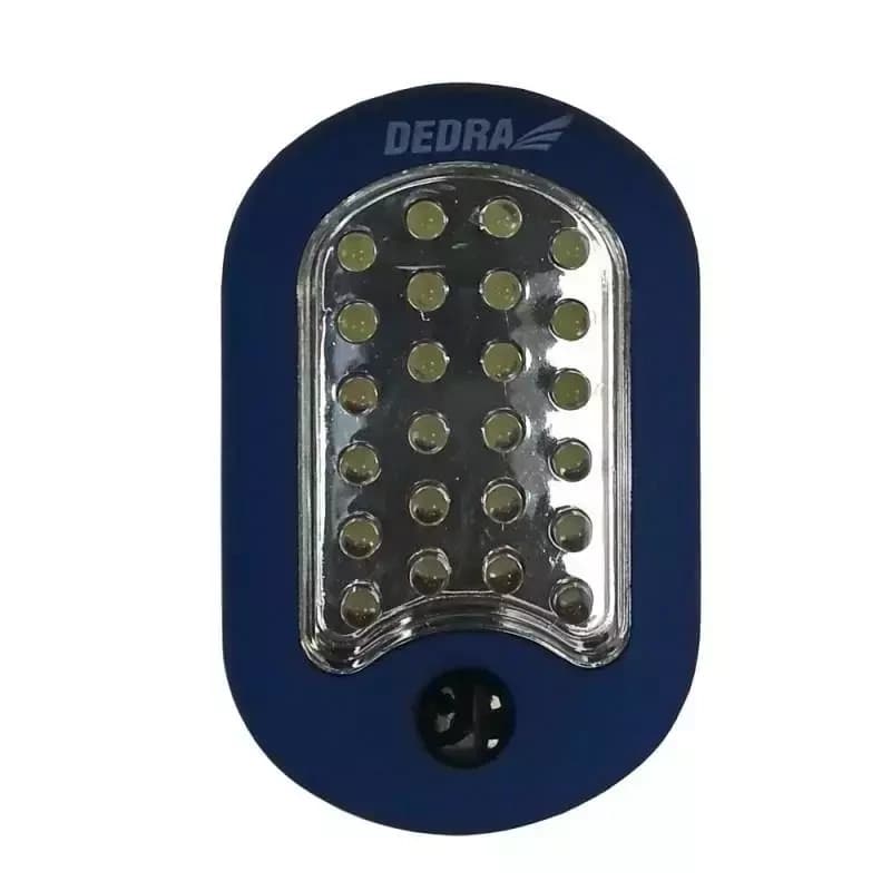 Dedra LED svetilka s 24+3 LED in baterijami