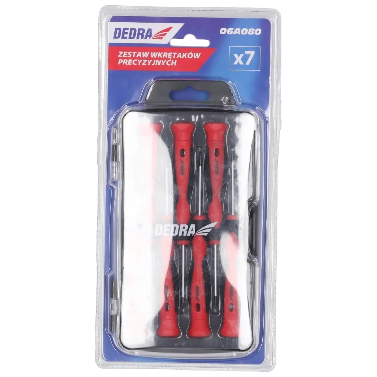 Dedra Set natančnih izvijačev, 7 kosov, CrV jeklo, TORX 4