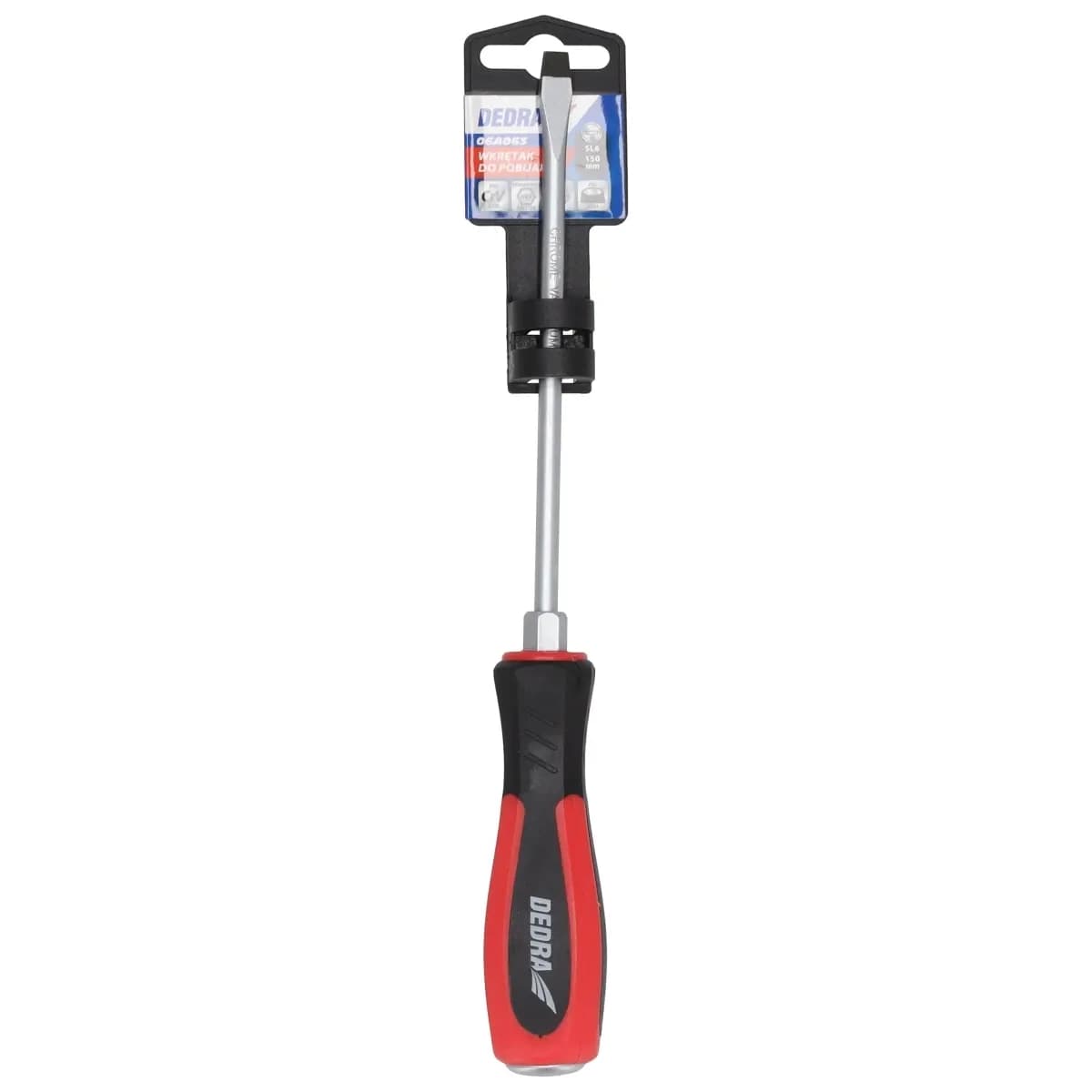 Dedra Vijačnik za udarce ploščati 6x150mm, CrV jeklo 2
