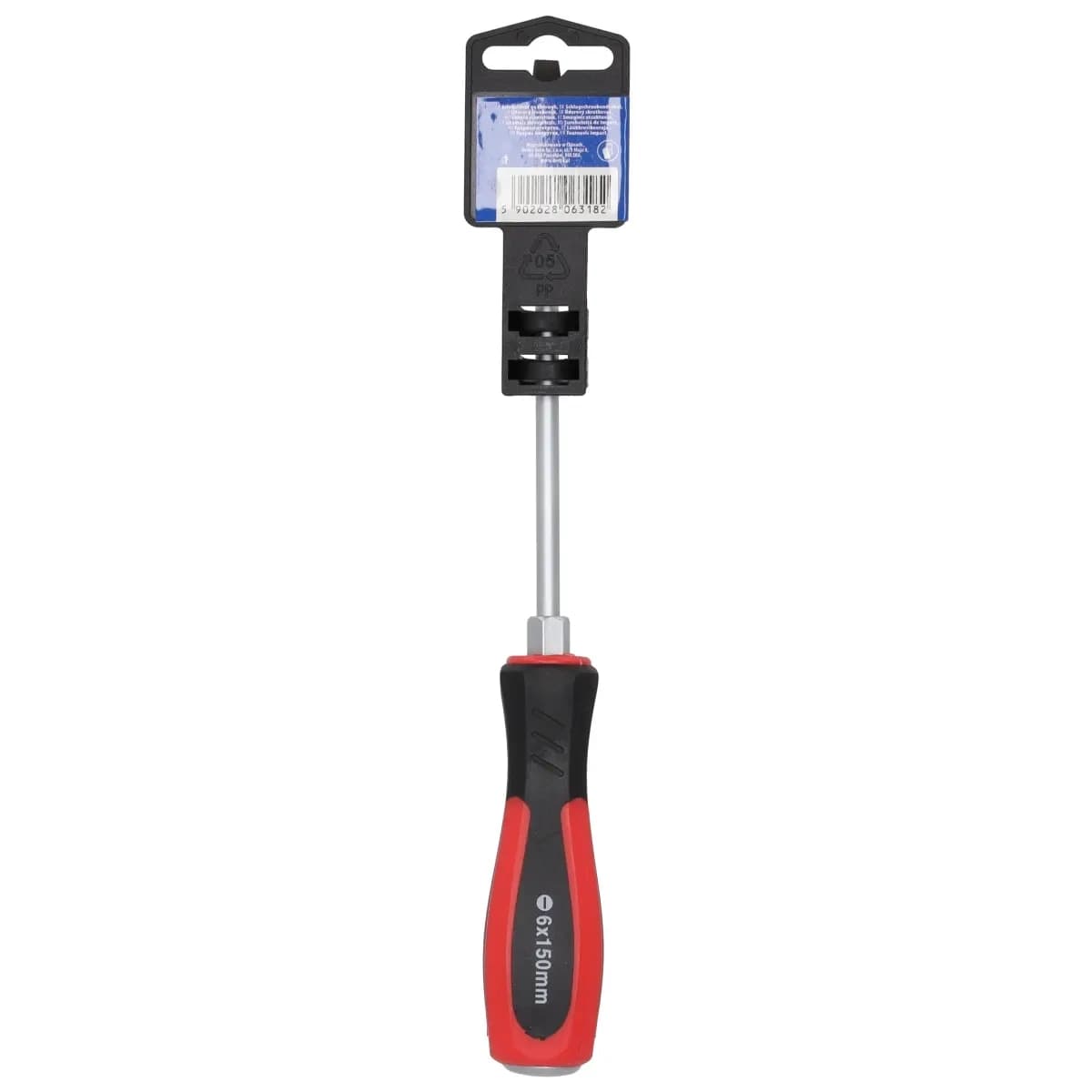 Dedra Vijačnik za udarce ploščati 6x150mm, CrV jeklo 3
