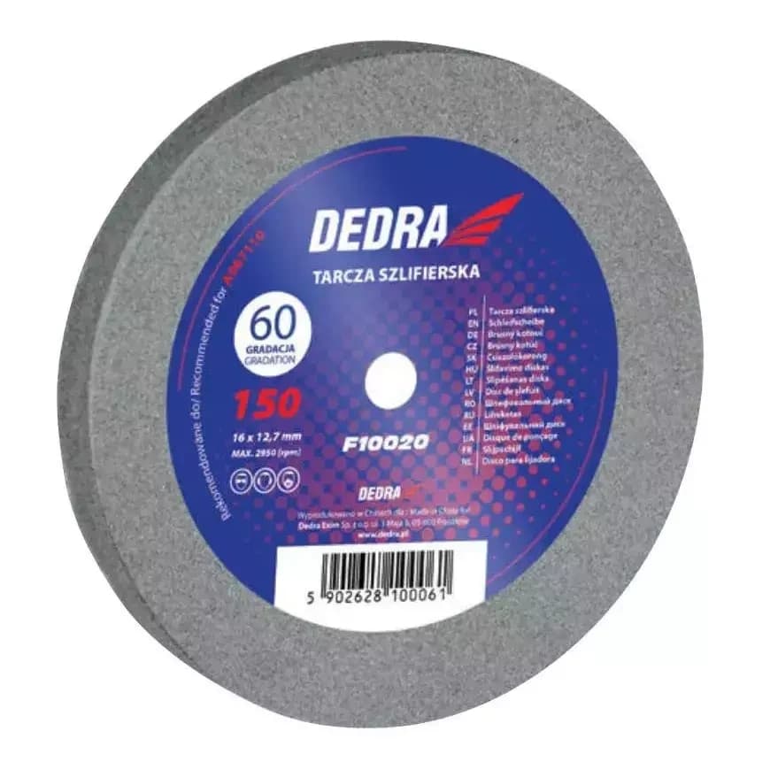 Dedra Brusna plošča 150x16x12.7mm, gradacija 60