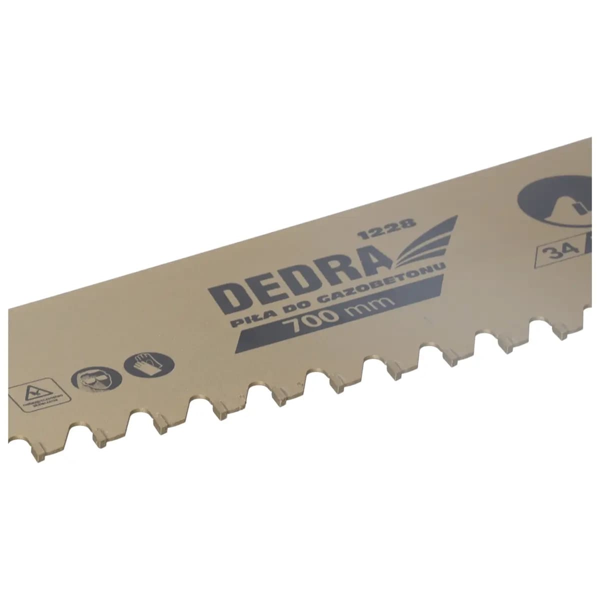 Dedra Žaga za plinobeton, 700mm, 34 HM zob 3
