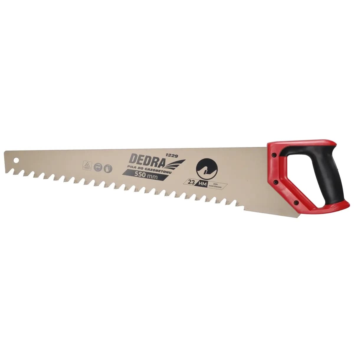 Dedra Žaga za plinobeton, 550mm, 23 HM zob
