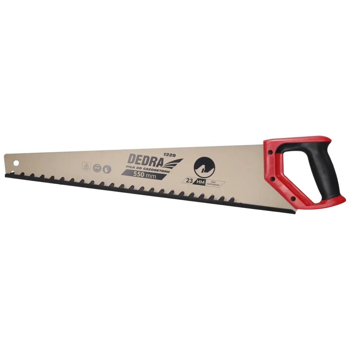 Dedra Žaga za plinobeton, 550mm, 23 HM zob 2