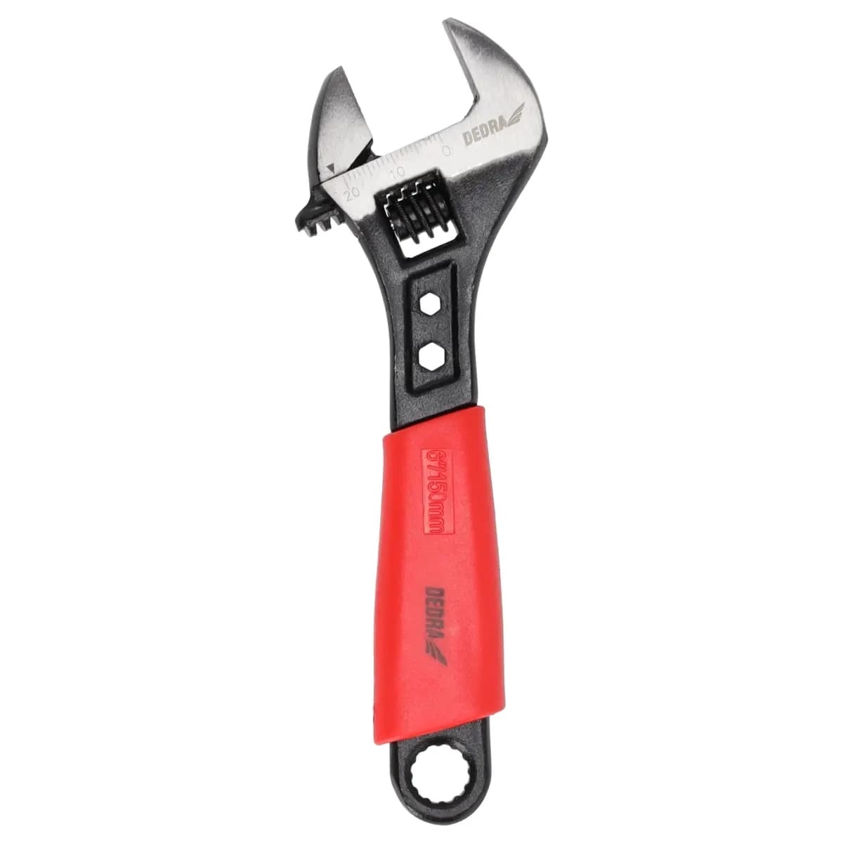 Nastavljiv ključ Dedra 150 mm, 0-19 mm, plastični ročaj