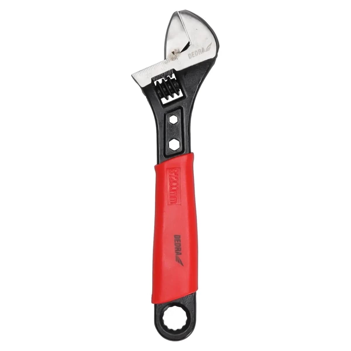 Nastavljiv ključ Dedra 200 mm, 0-24 mm, plastični ročaj
