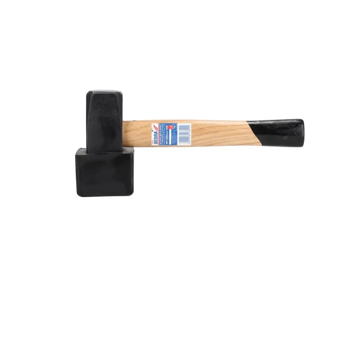Dedra Brukarski kladivo 1,5 kg z gumijastim nastavkom