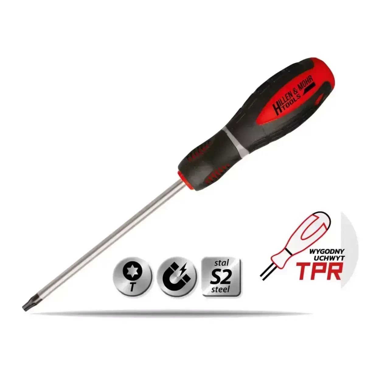 Dedra izvijač Torx T15x100mm, jeklo S2, 3-slojna drška