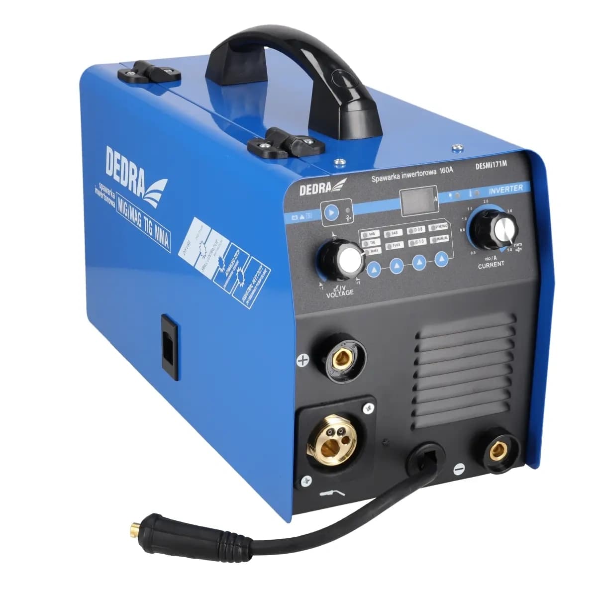 Dedra varilni aparat IGBT MIG/MAG/TIG/MMA 160A 8