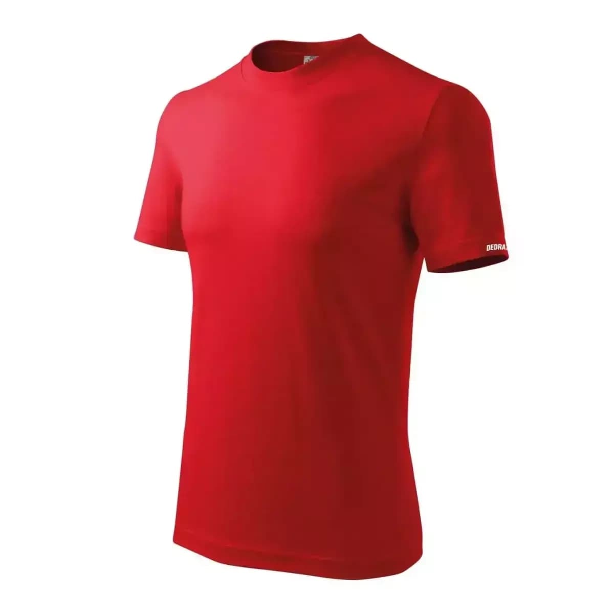 Dedra moška T-shirt majica L, rdeča, 100% bombaž, 145g/m2