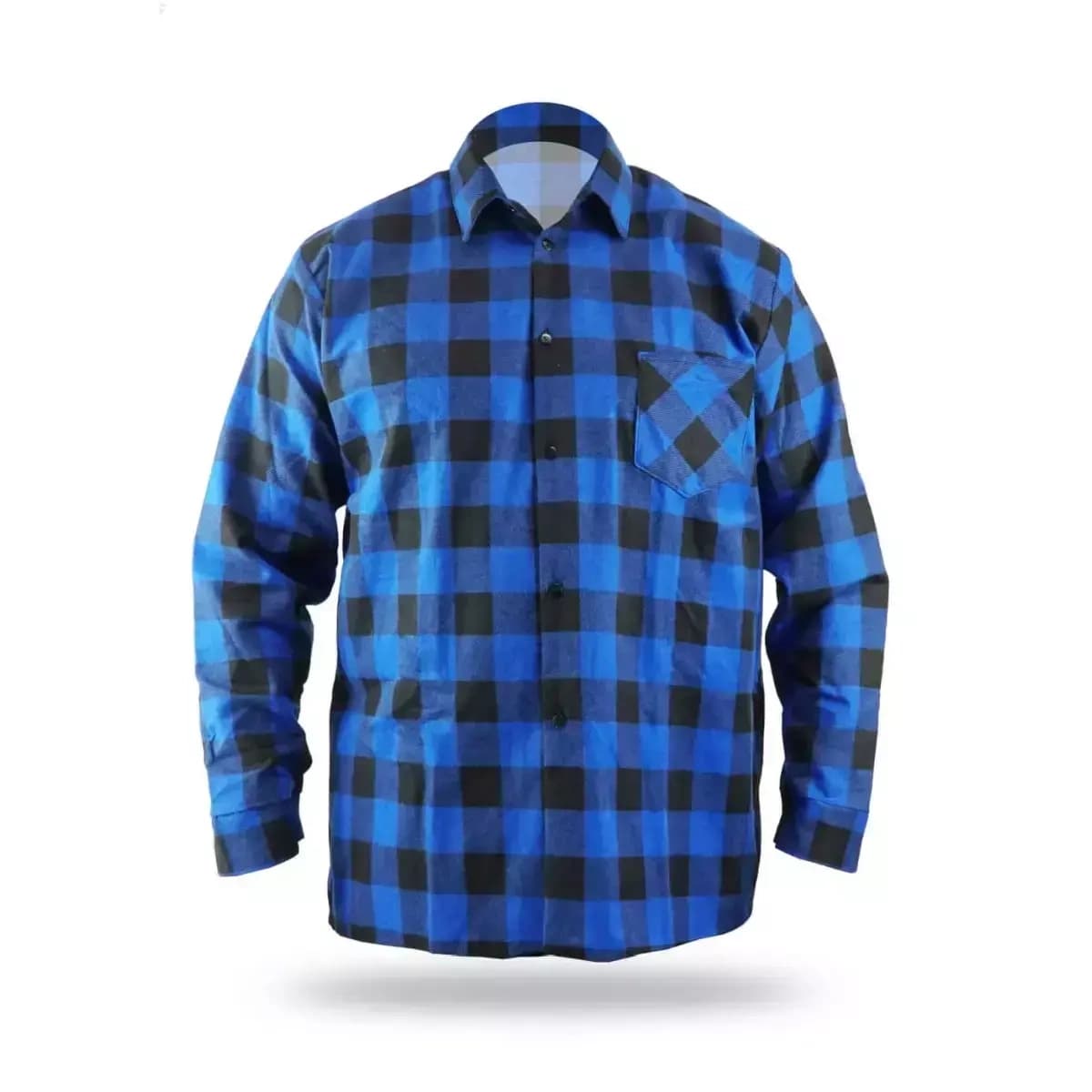 Dedra Flanelna srajca, modra, S