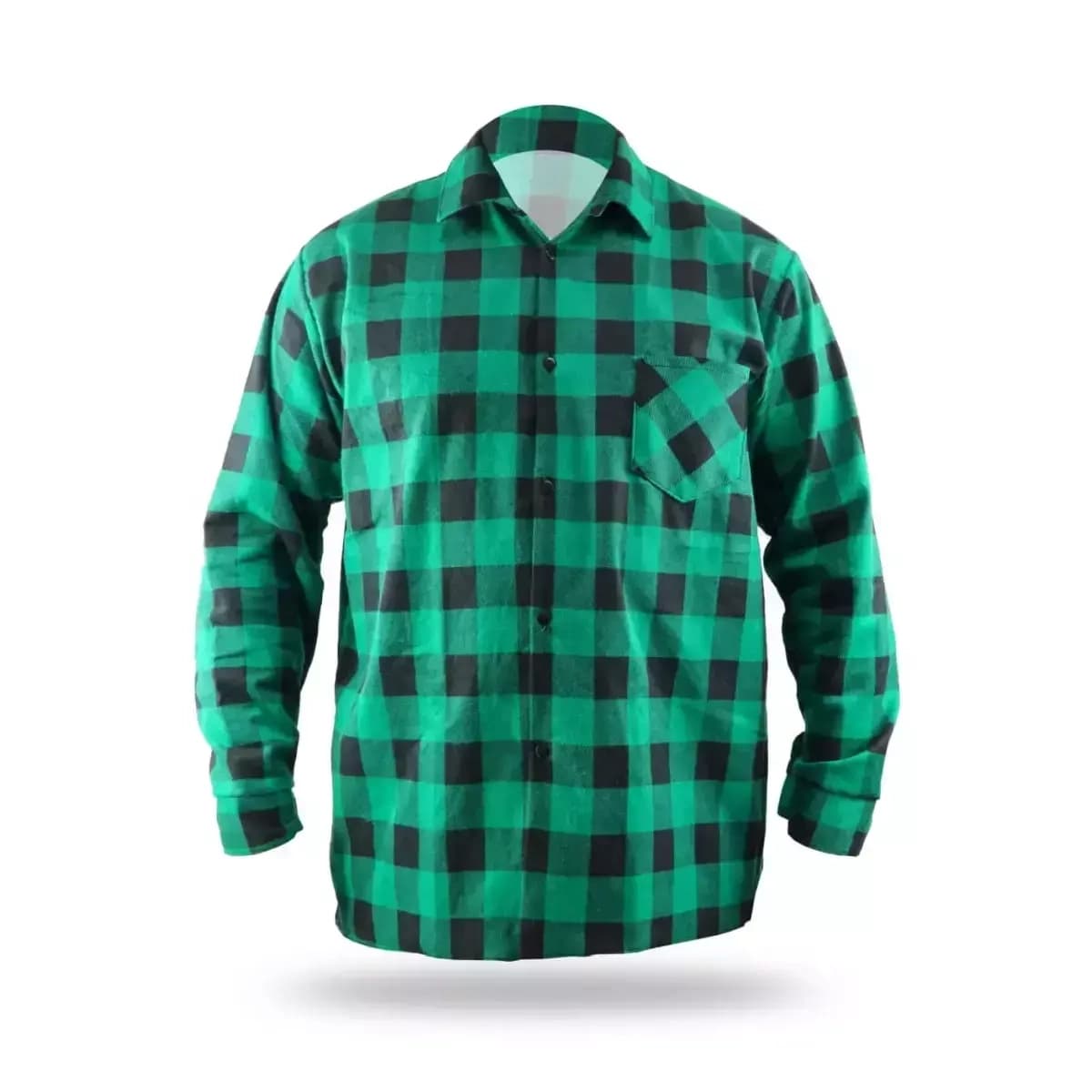 Dedra Flanelna srajca, zelena, L