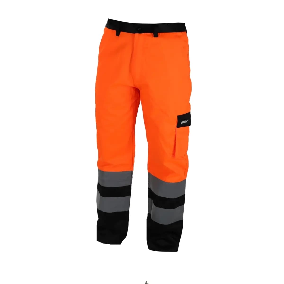 Dedra zaščitne delovne hlače, oranžne, vel. XL