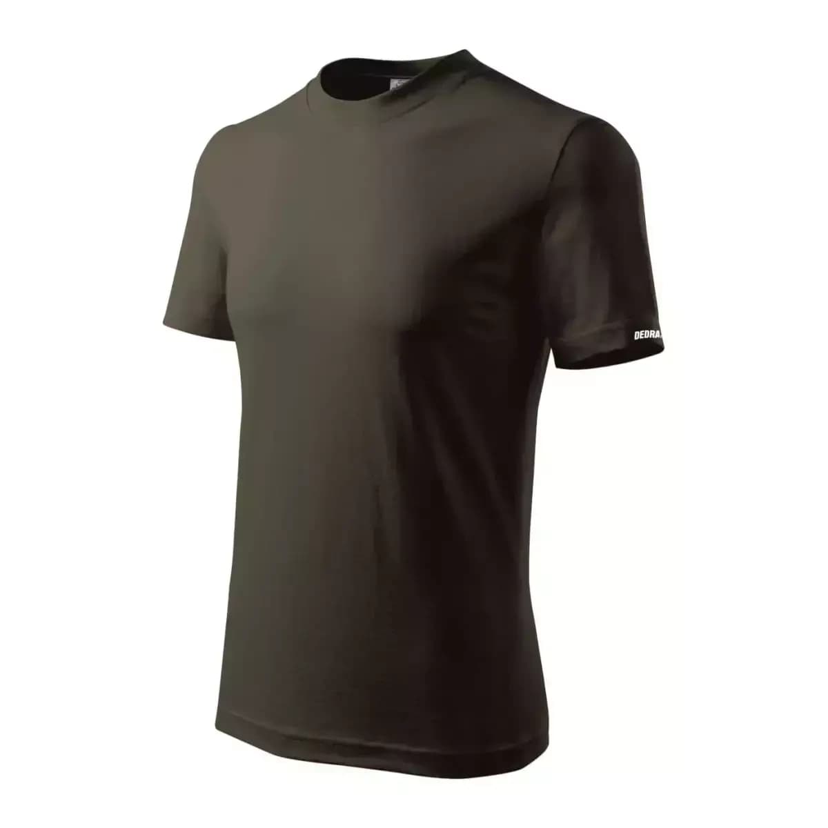 Dedra Moška majica s kratkimi rokavi T-shirt, Army, L, 100% bombaž