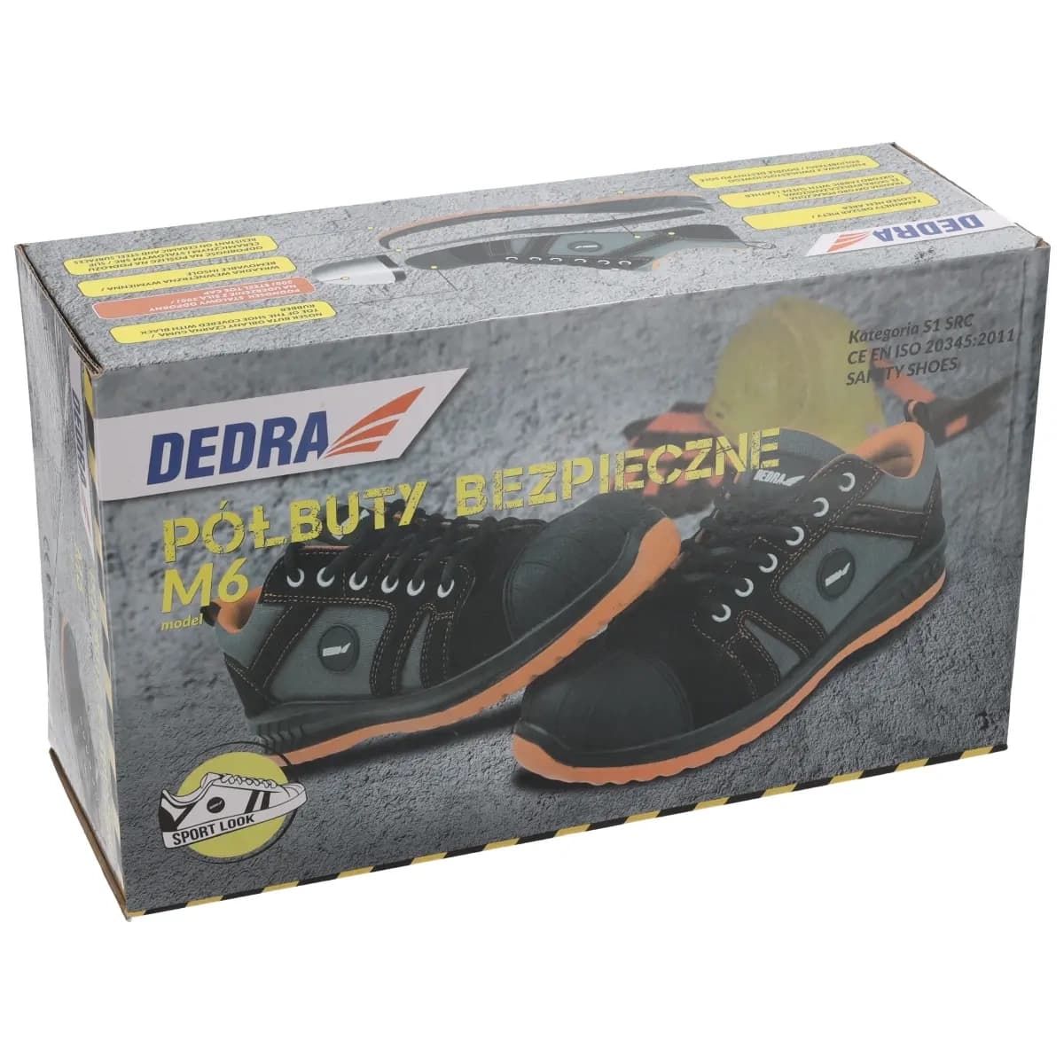 Dedra varnostni polčevlji M6, velikost 41, S1 SRC 6