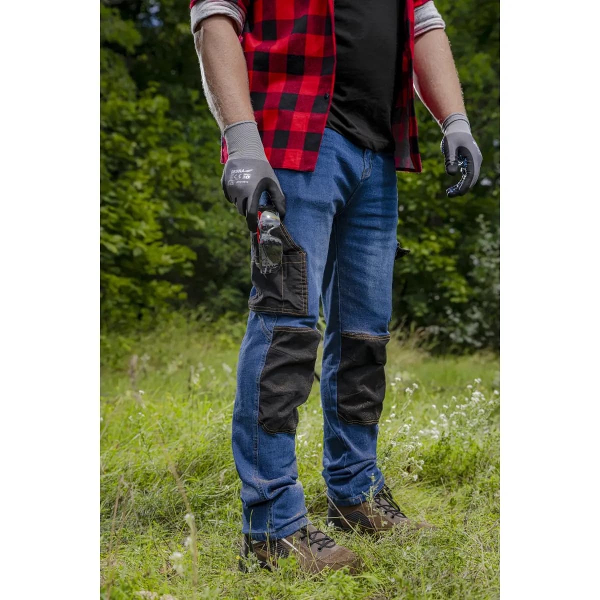 Dedra moške jeans hlače L, denim 280g/m2 2
