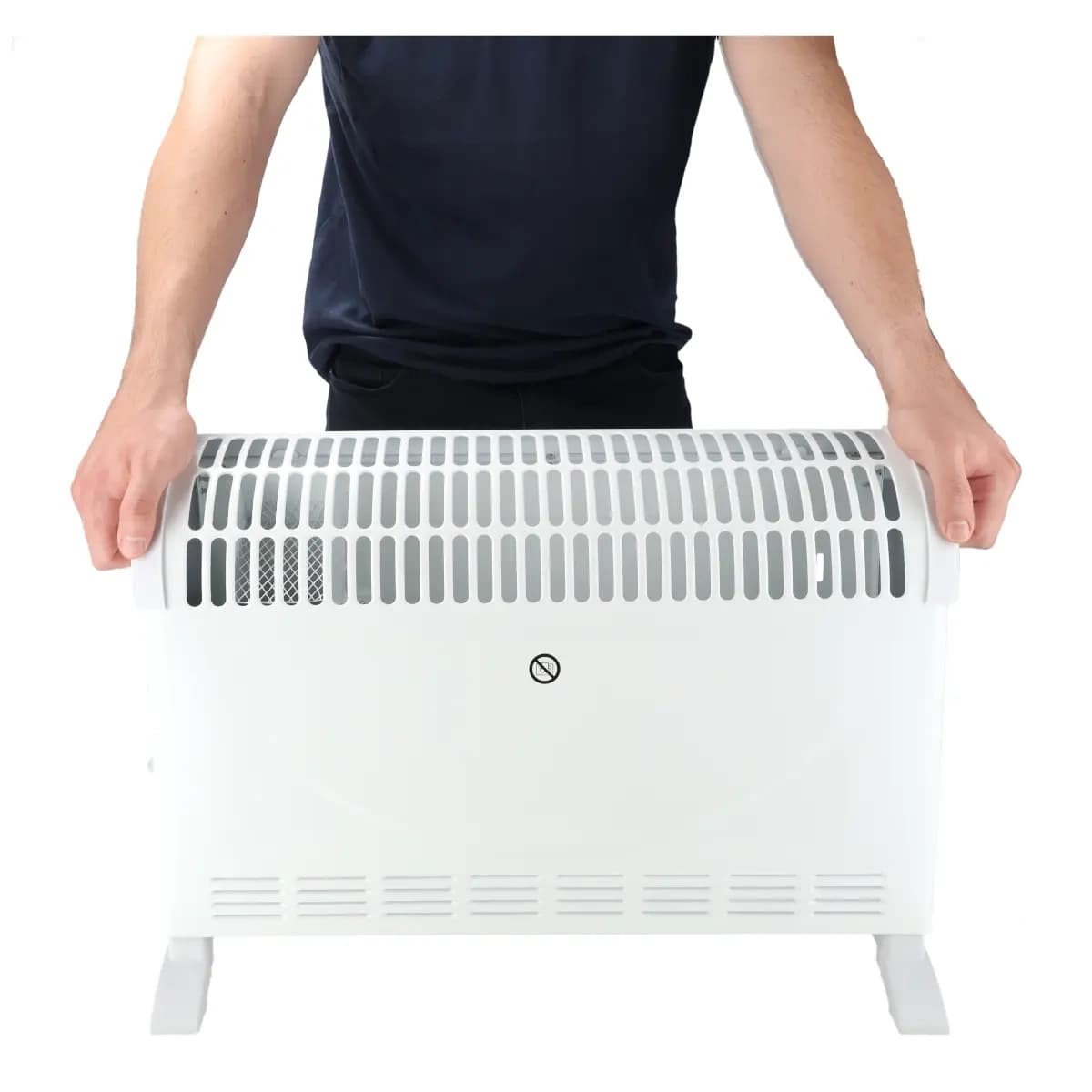 Dedra konvektorski grelnik 2000W Turbo z ventilatorjem 2