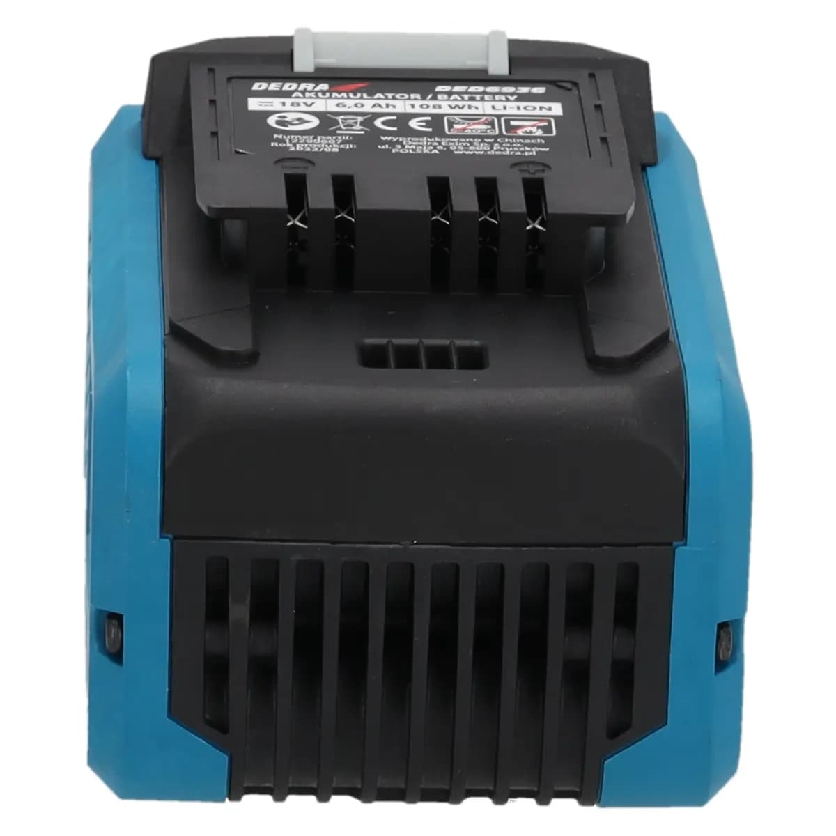 Baterija Dedra 6.0Ah 18V Li-Ion 6