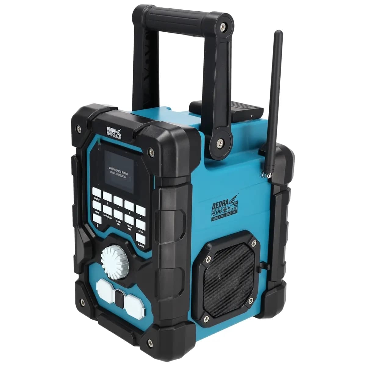 Dedra Akumulatorski radio DAB+/FM Bluetooth USB 3