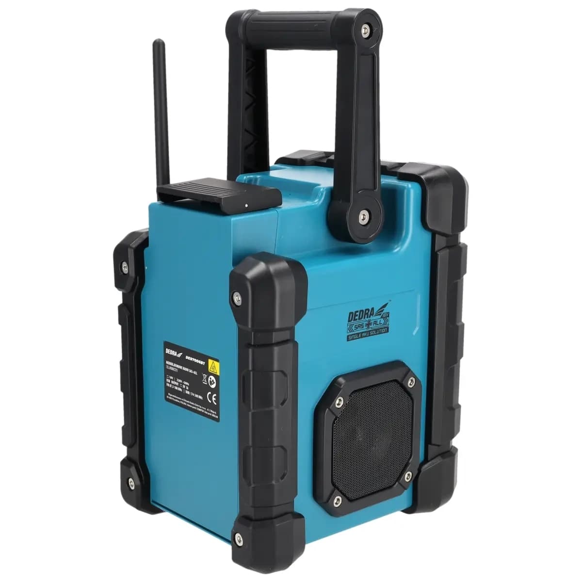 Dedra Akumulatorski radio DAB+/FM Bluetooth USB 4