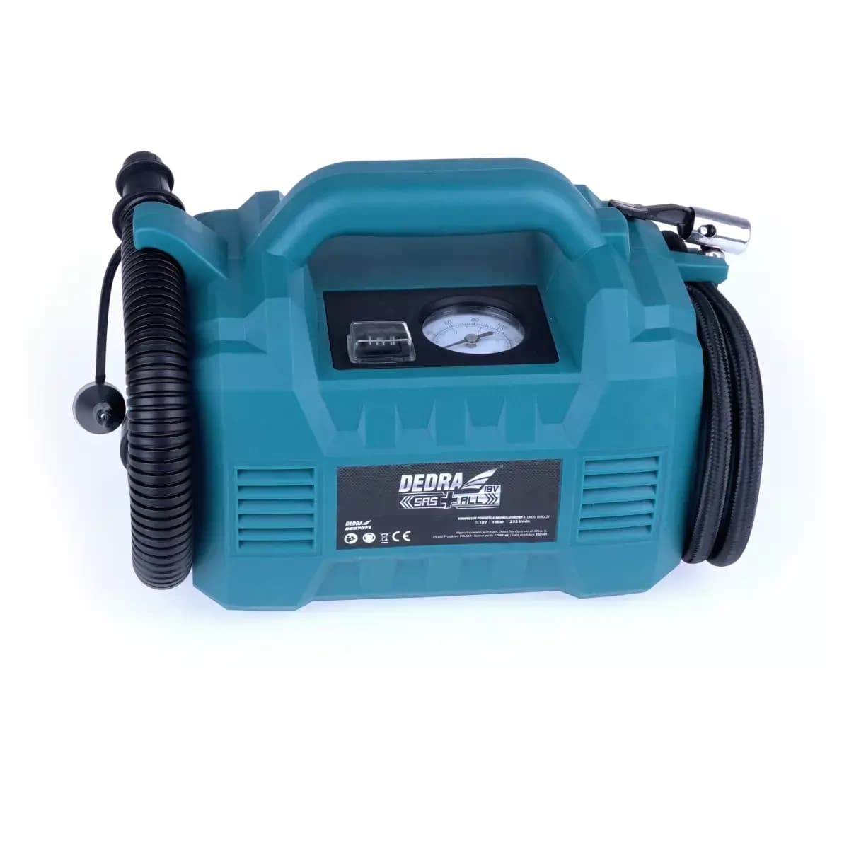 Dedra Akumulatorski kompresor 18V, 10 bar, 235 l/min 5