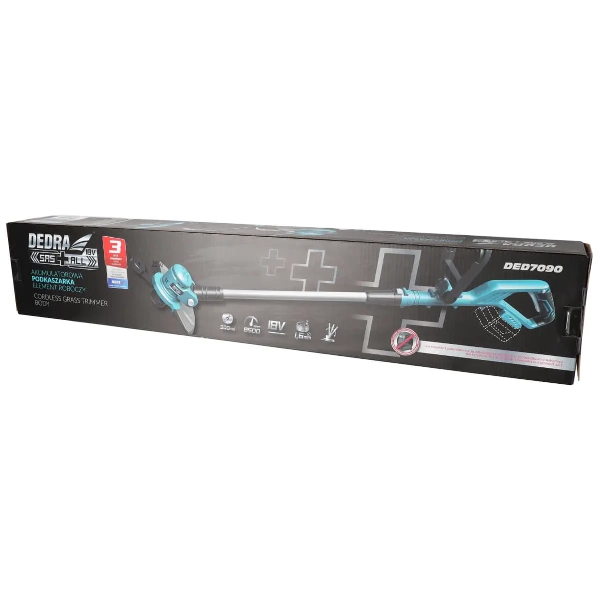 Akumulatorski trimer za travu Dedra SAS+ALL 18V 8