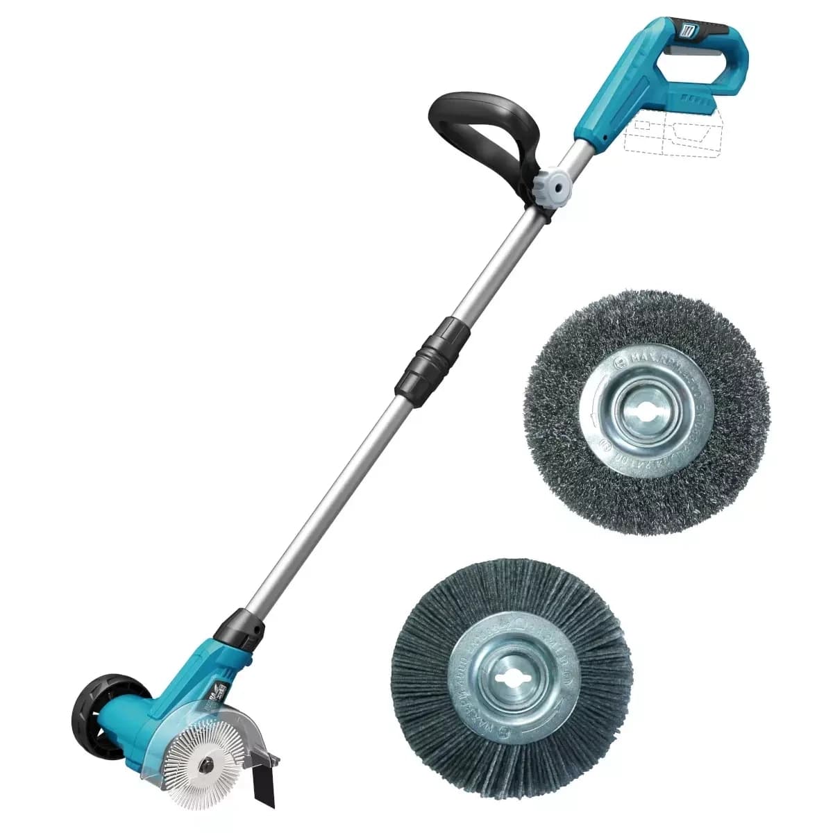 Naprava za čiščenje tlakovcev Dedra SAS+ALL 18V (brez akum.), 120cm