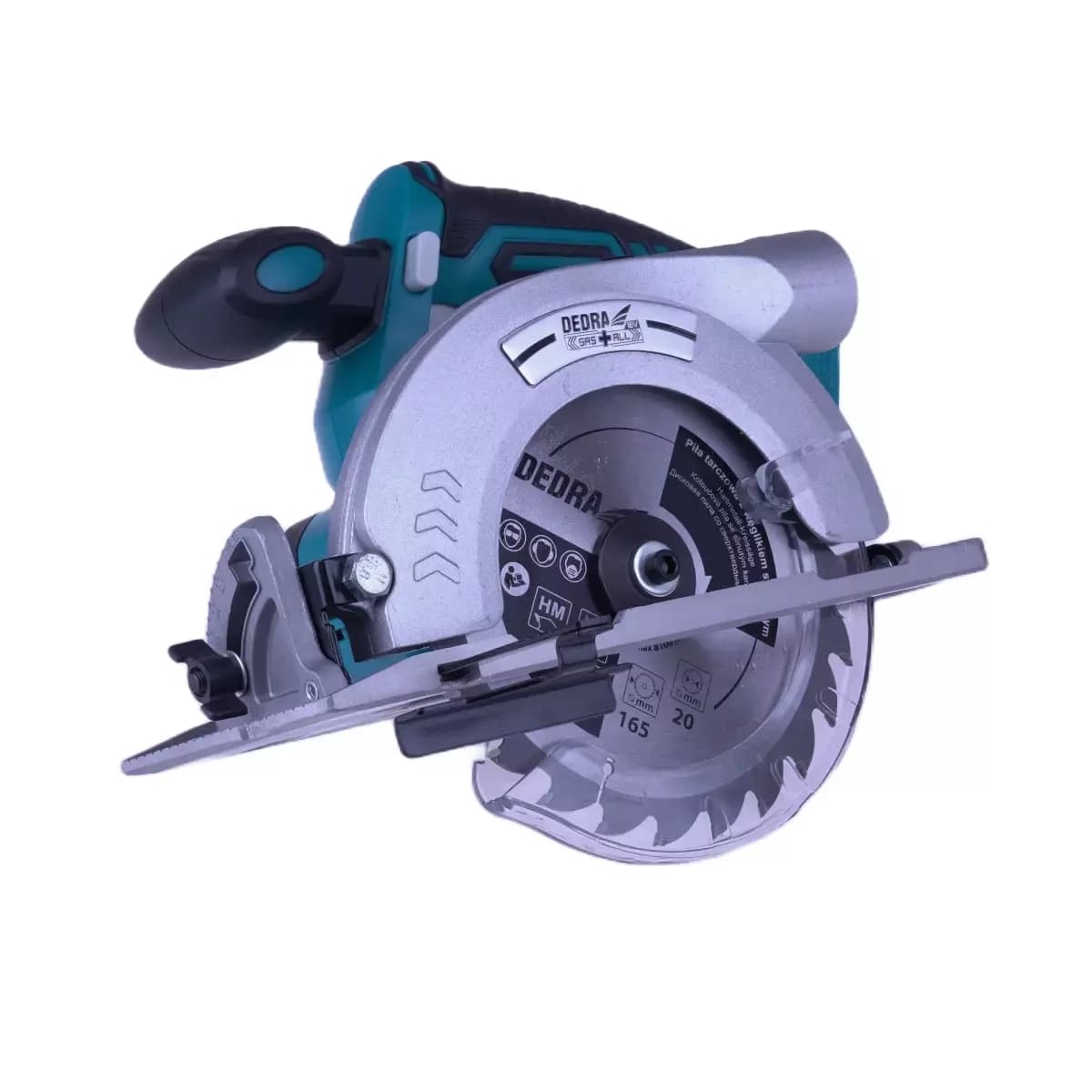 Dedra brezkrtačna krožna žaga 18V, 165mm 3