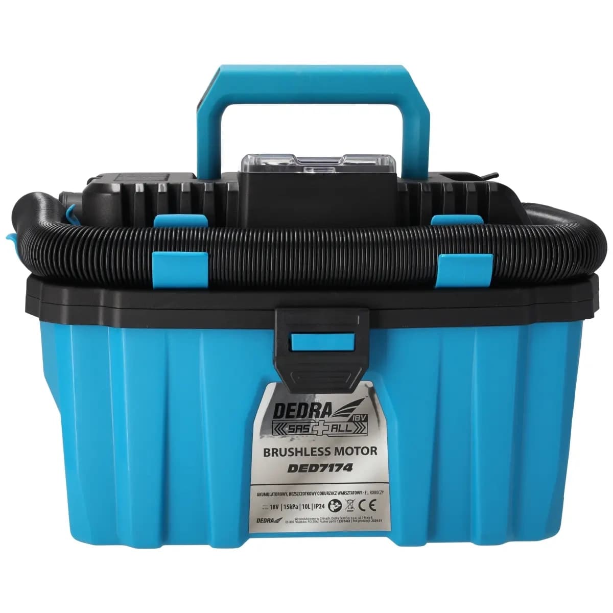 Dedra Akumulatorski sesalnik 18V, 10L, 15kPa, HEPA filter 2