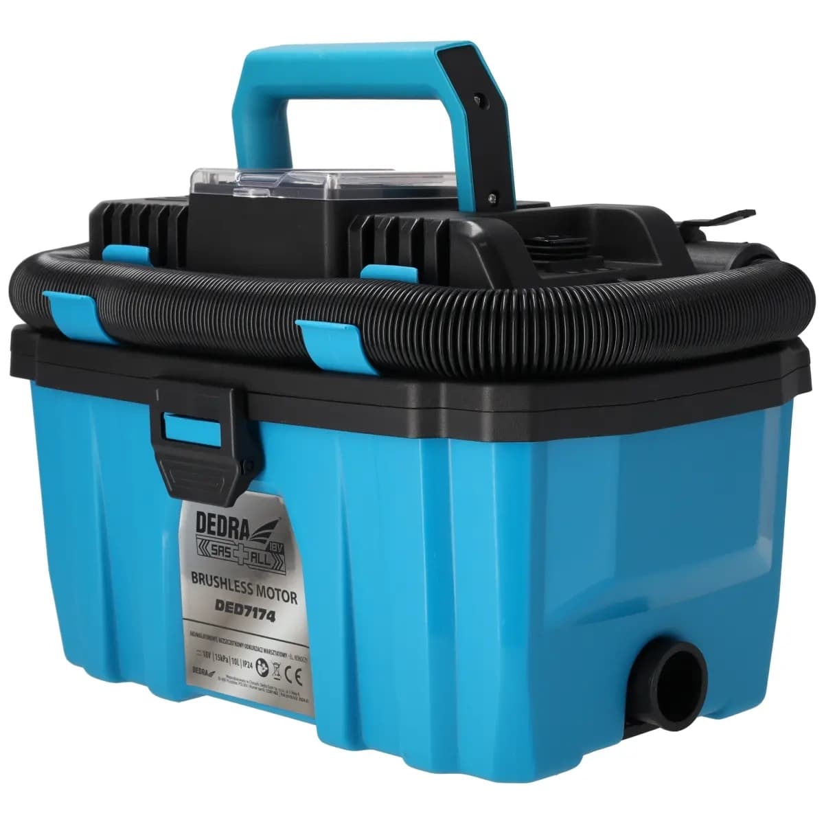 Dedra Akumulatorski sesalnik 18V, 10L, 15kPa, HEPA filter 3