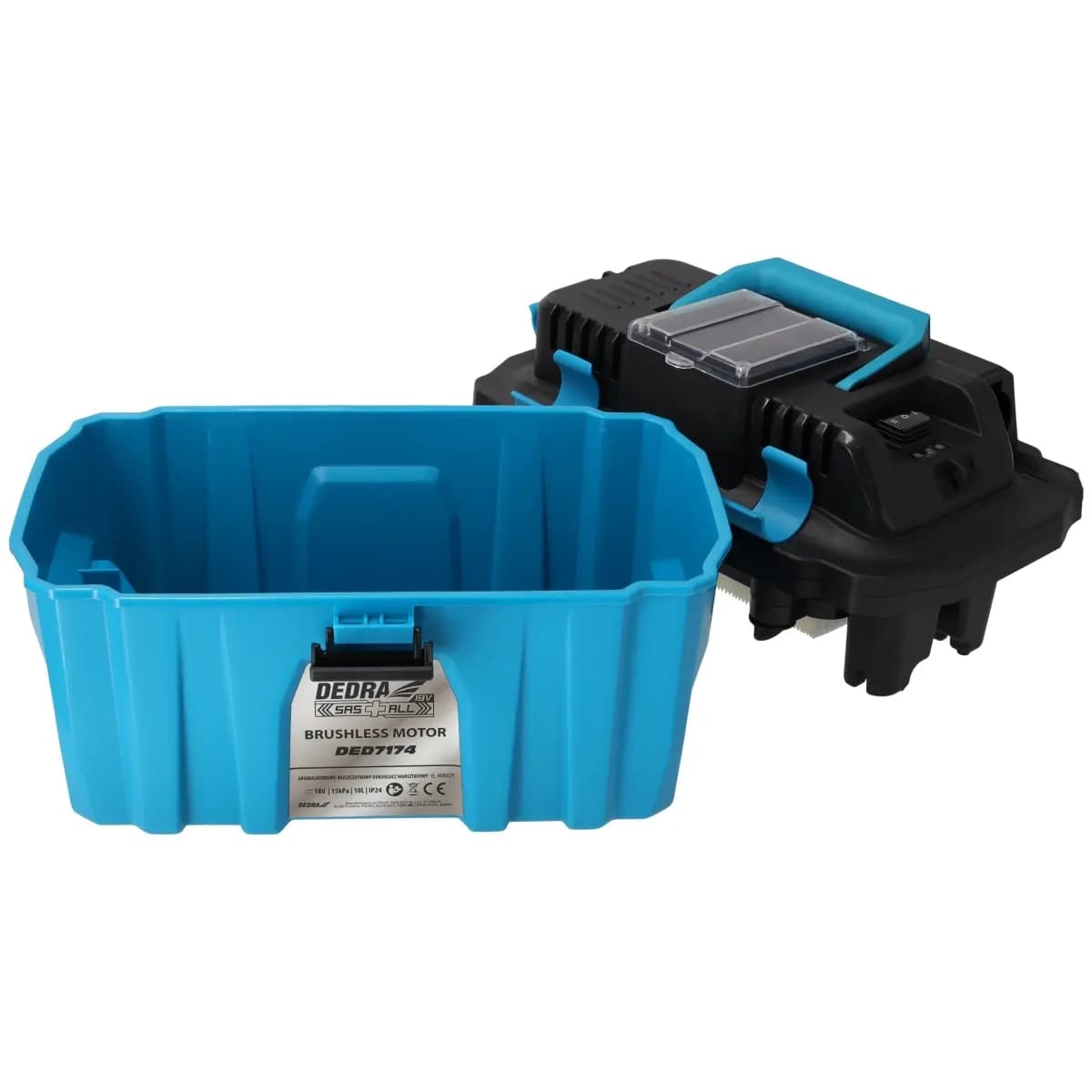 Dedra Akumulatorski sesalnik 18V, 10L, 15kPa, HEPA filter 7