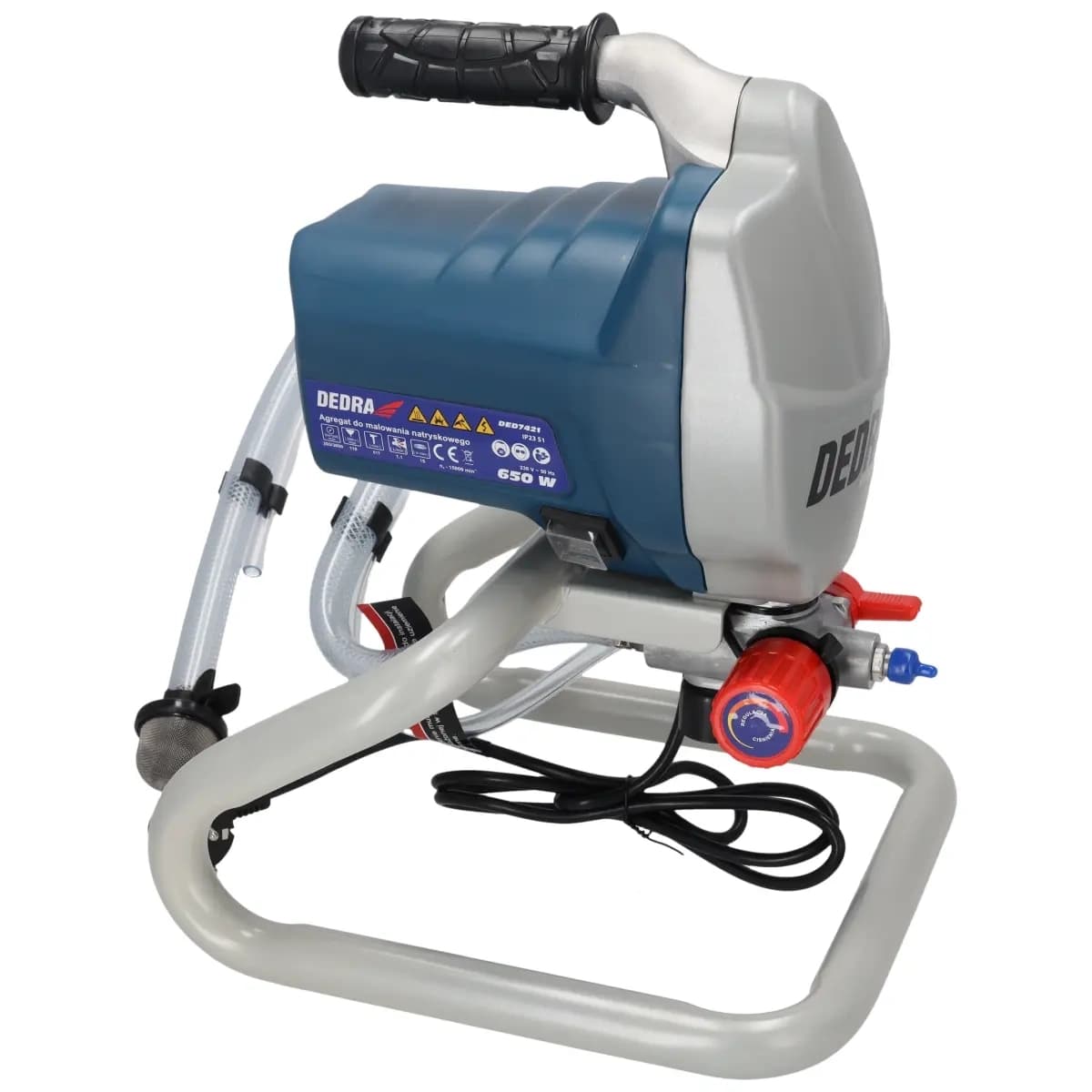 Dedra visokotlačna brizgalna naprava 650W, 1.1L/min, cev 7.5m, pištola 517 8