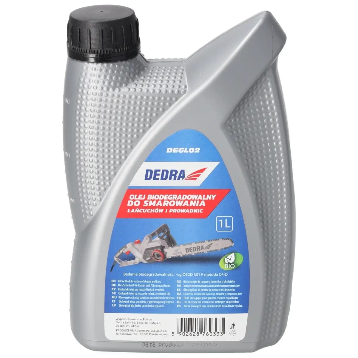 Dedra Ekološko olje za verižne žage 1L