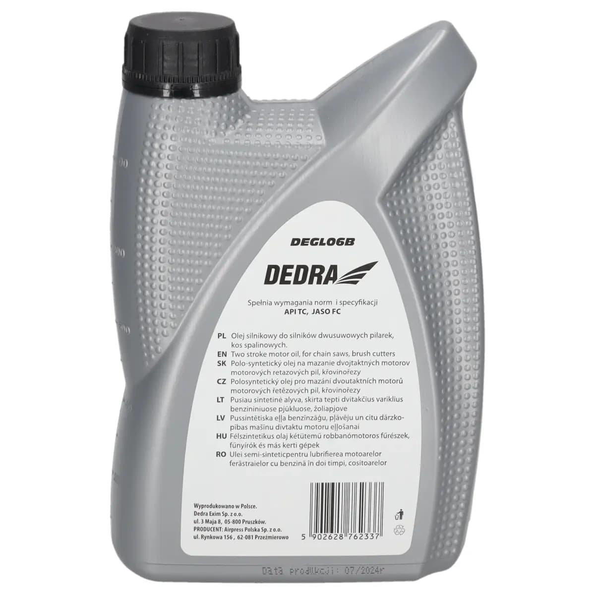 Dedra Olje za dvotaktne motorje, 1L 2