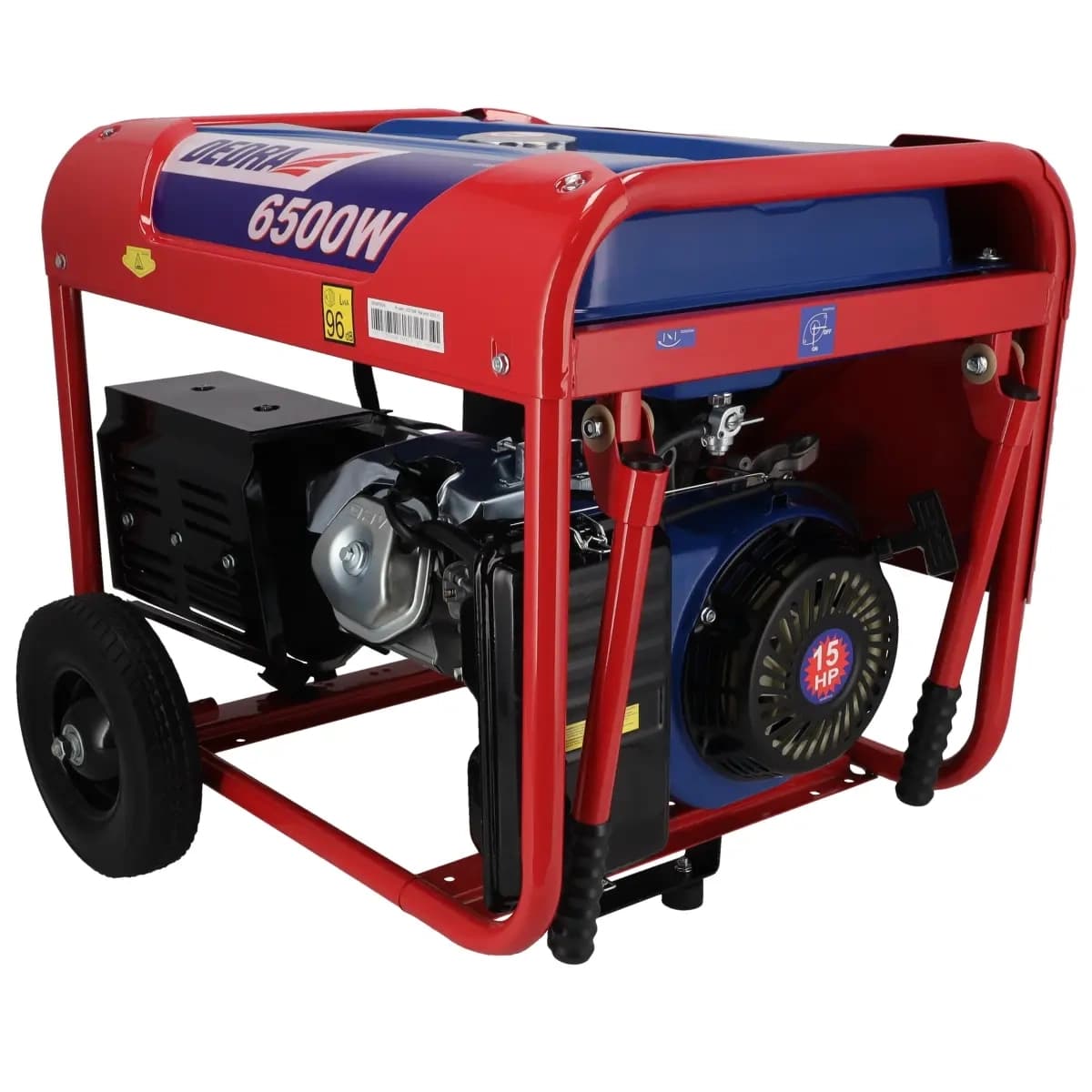 Agregat/generator Dedra DEGB7503K, 6.0kW, 1x400V, 1x230V, 1x12V, kolesa 5