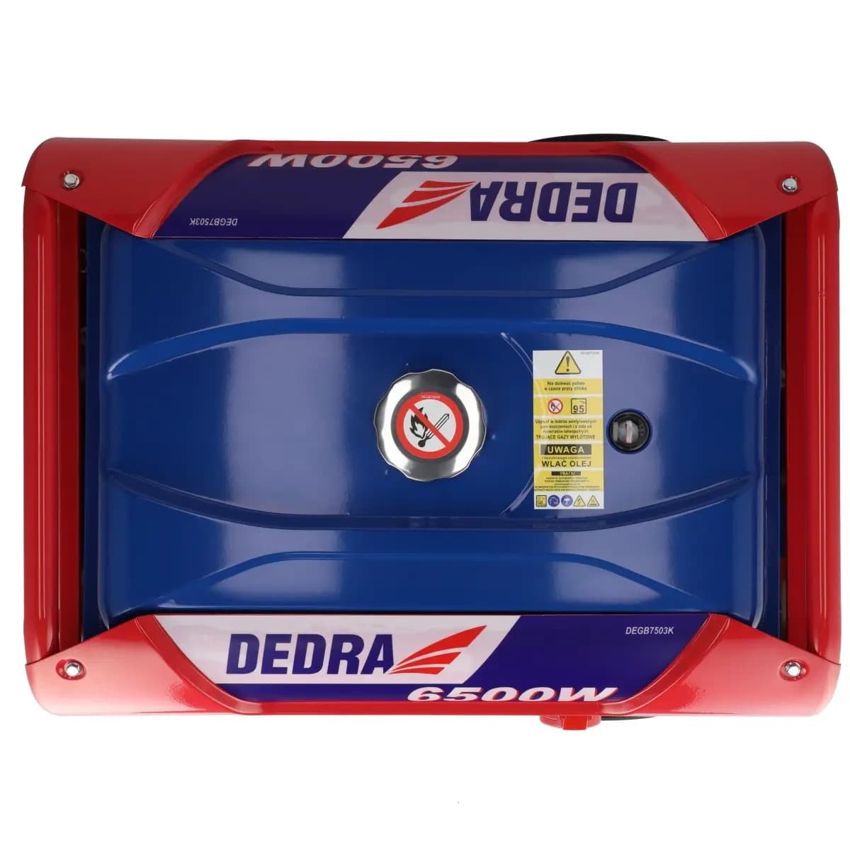 Agregat/generator Dedra DEGB7503K, 6.0kW, 1x400V, 1x230V, 1x12V, kolesa 8