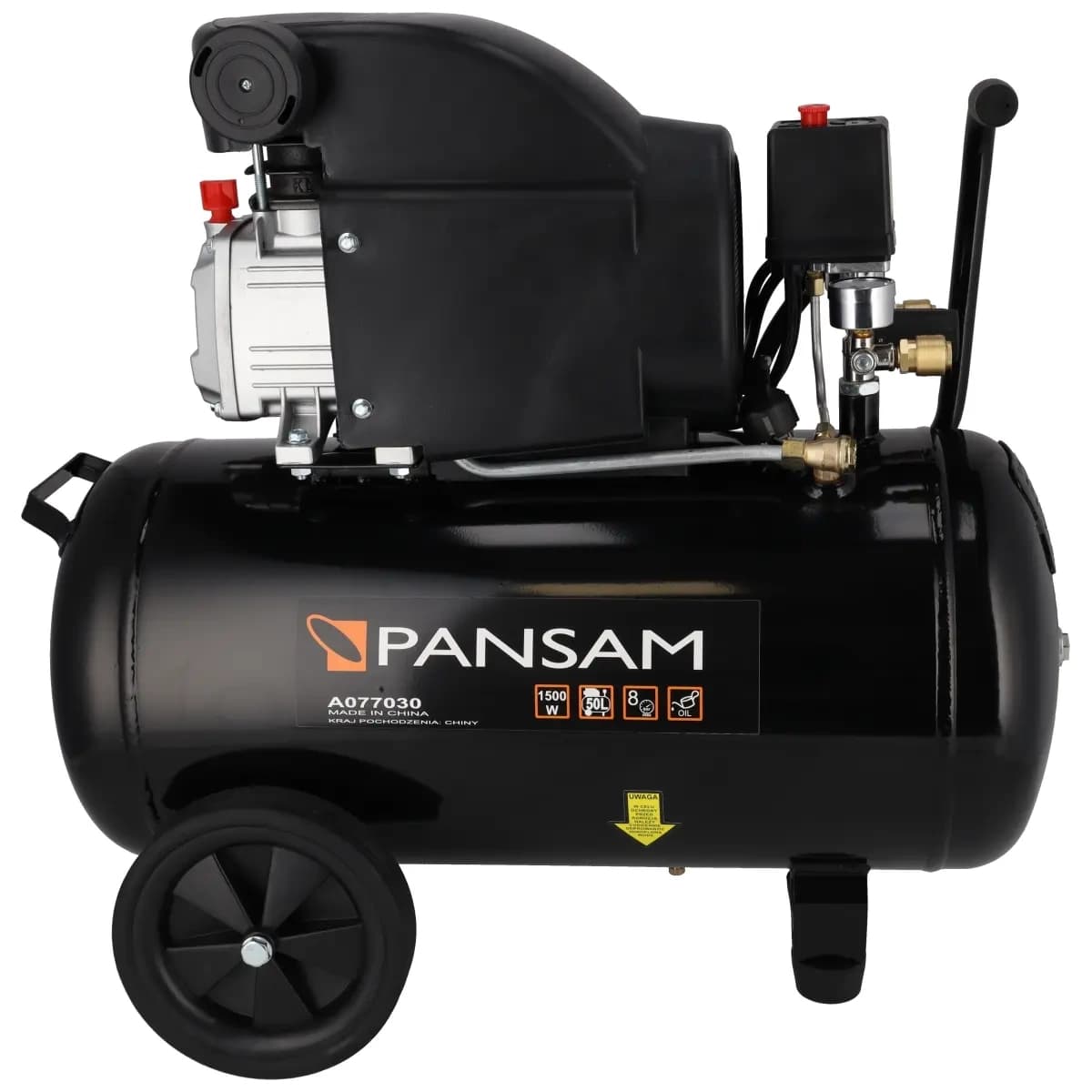 Dedra oljni kompresor 1.5 kW, 8 bar, 50 L