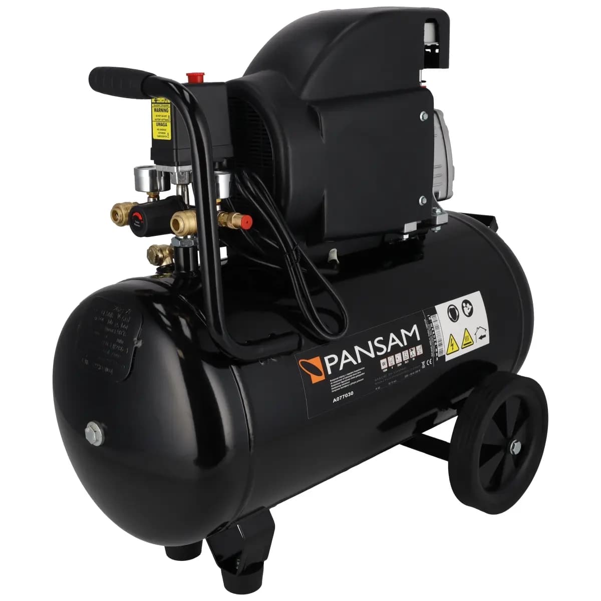 Dedra oljni kompresor 1.5 kW, 8 bar, 50 L 7