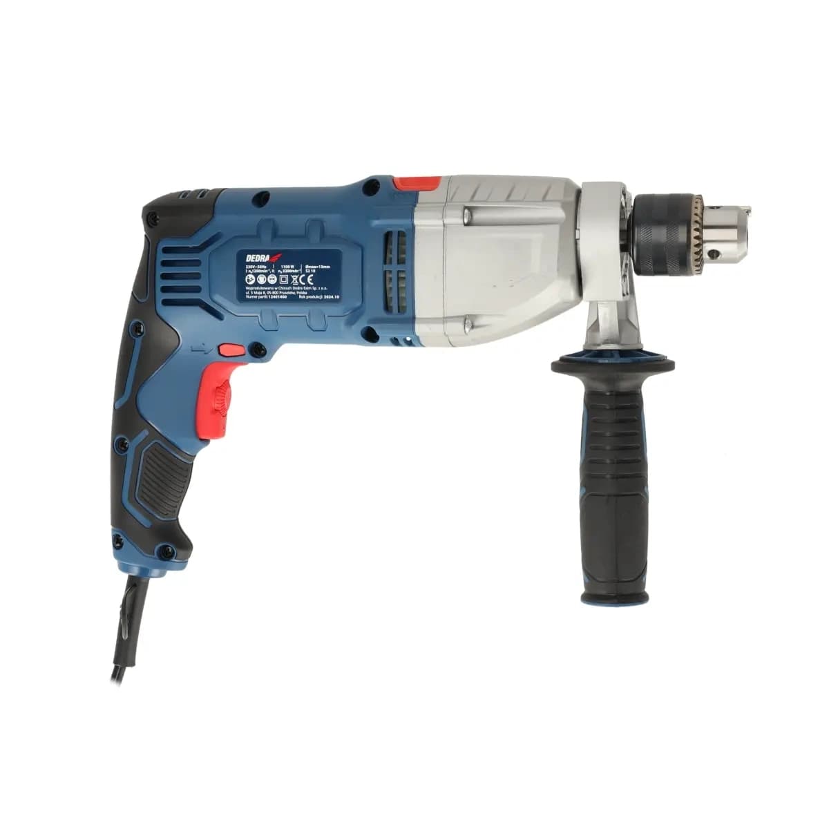 Udarna vrtalna-vijačna naprava Dedra 1100W 3