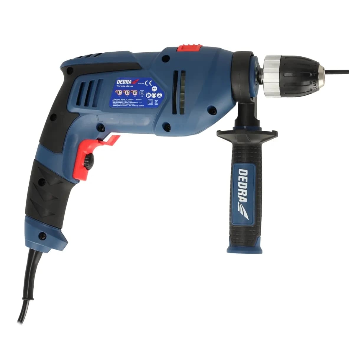 Udarne vrtalne stroje Dedra 900W z kovčkom 2