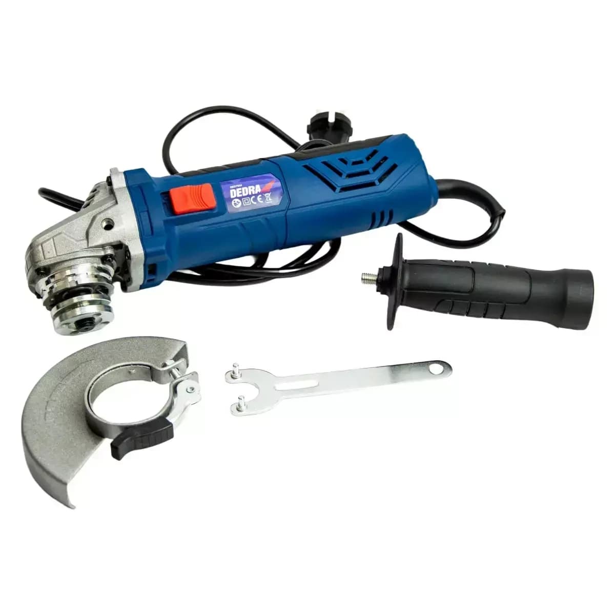 Dedra kotni brusilnik 125mm 1100W z regulacijo vrtljajev 6