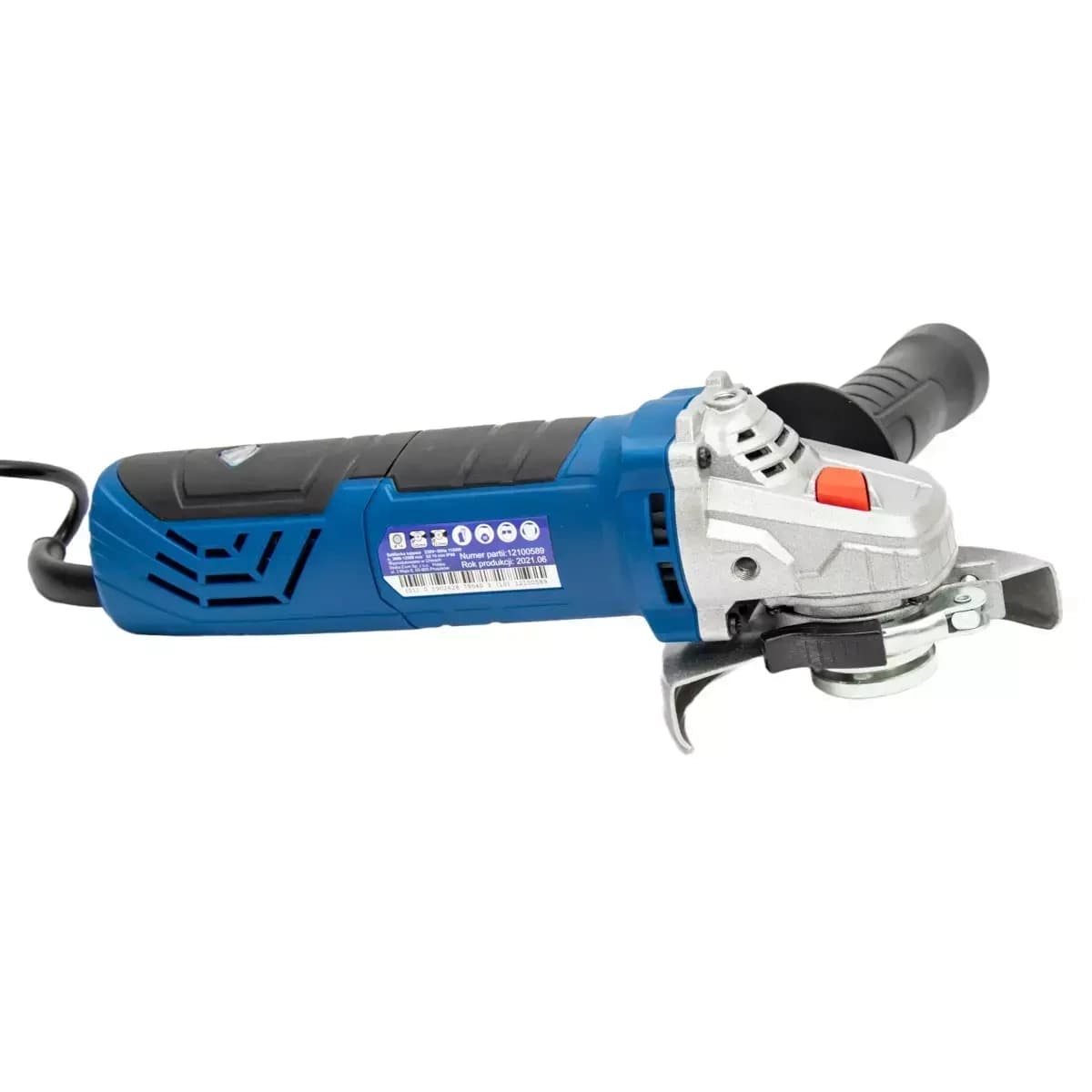 Dedra kotni brusilnik 125mm 1100W z regulacijo vrtljajev 8