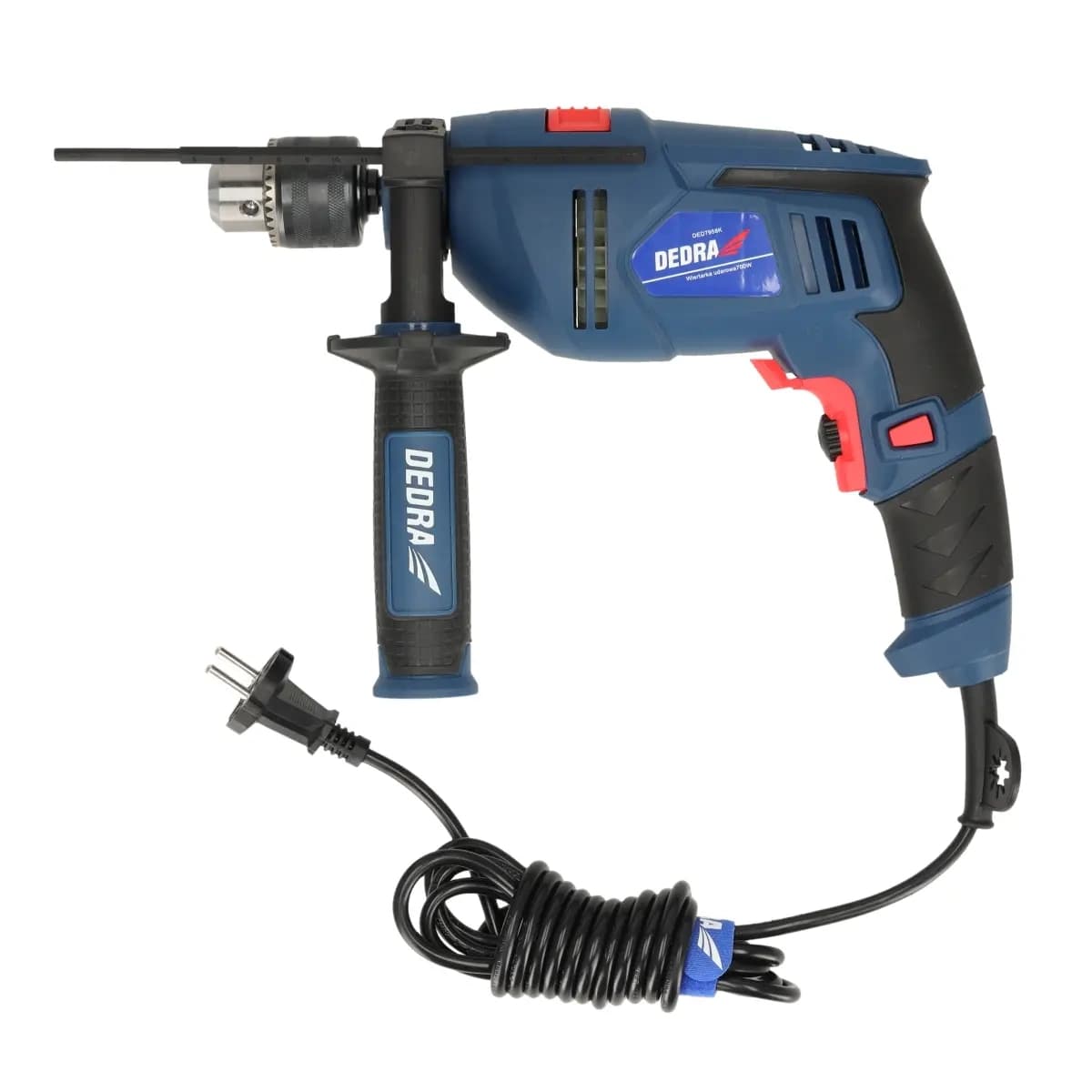 Dedra udarni vrtalnik 700W, ključ 13mm 3